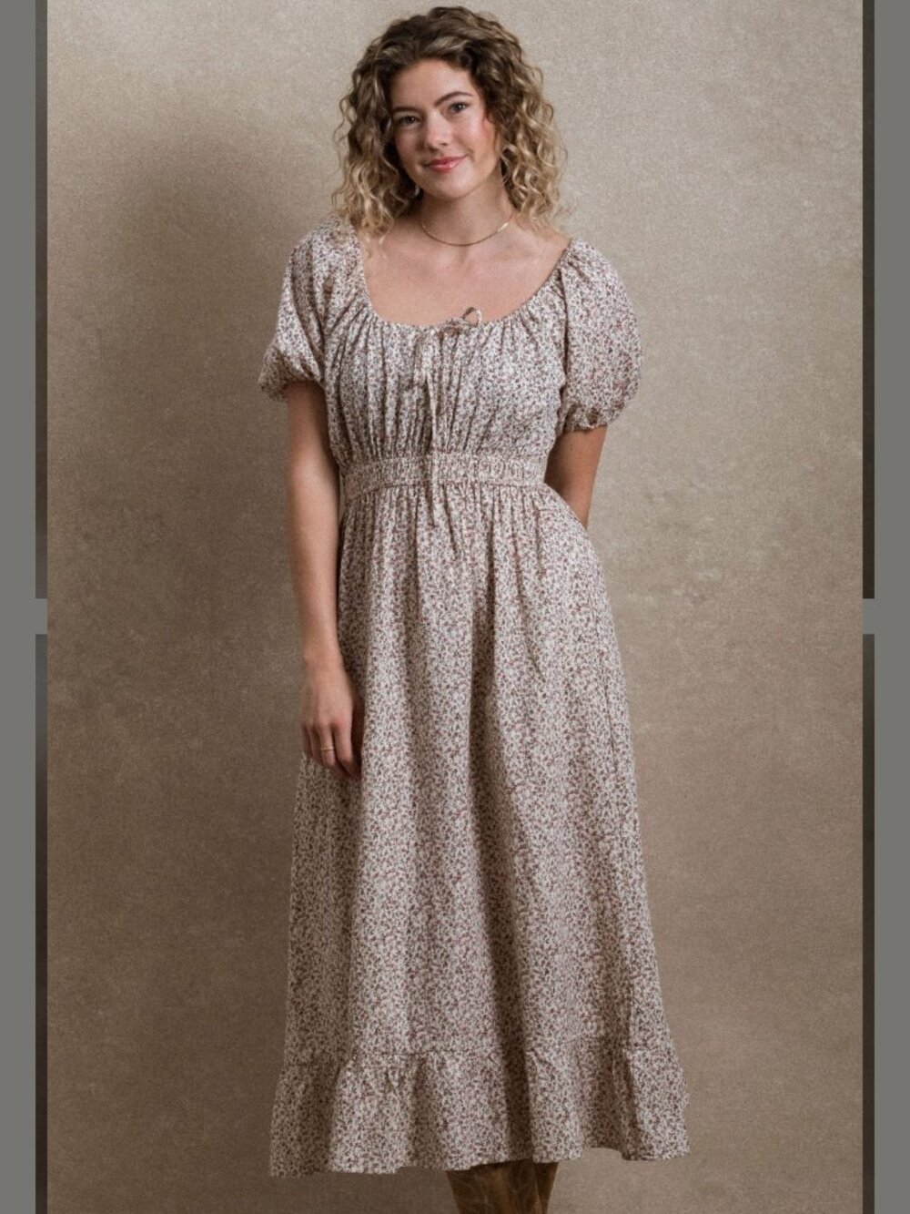 Neuflora Spring Hill Dress Dusty Rose